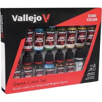Vallejo Set De Peintures New Game Color Spécialiste, 16 Flacons-