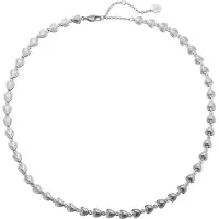 Hey Happiness Chaîne 'Heart Links' argent