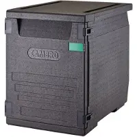 Cambro Conteneur de transport pour chargeur frontal, d'une capacité de 126 litres, pour 9 conteneurs de 600 x 400 mm.