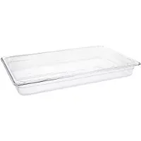 Vogue Bac gastronorme en plastique 1/1 | 4 formats