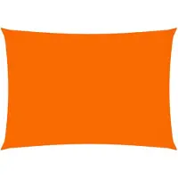 vidaXL Voile de parasol tissu oxford rectangulaire 2,5x4 m orange