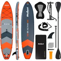 Rebel Planche à pagaie SUP ACTIVE RBA-4501-OR avec siège, orange 11'6" 350x81x15cm