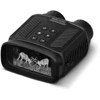 INF Jumelles de Vision Nocturne 4K - Télescope Infrarouge pour Camping et Chasse Le noir
