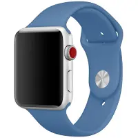 Apple Bracelet Sport pour Watch | 38/40/41 mm - Taille S/M - Denim Blue