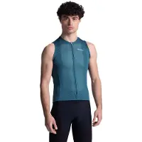 Santini Opal Sleeveless Jersey Bleu XL Homme