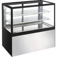 Polar Vitrine réfrigérée Longueur 1200 mm - 385 Litres, 3 niveaux,1030 W, 220 V - MONO
