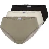 Schiesser Slip 'Modern Multipacks' beige / crème / noir
