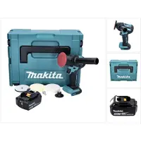 Makita DPV300F1J Polisseuse sans fil 18 V - 50 / 80mm - Brushless + 1x Batterie 3,0 Ah + Coffret Makpac - sans chargeur