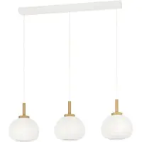 Eglo Suspension de 3L Summerhill Papier de voyage - Ø 23cm