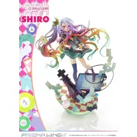 Prime 1 Studio No Game No Life Prisma Wing Pvc 1/7 Shiro Figure 27 Cm Multicolore