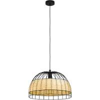 Eglo Lampe à suspendre Anwick nature Ø 50 cm E27, max. 60 W