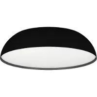 Eglo 900407 TOLLOS-Z LED 3-fois plafonnier 3x11W Ø550mm noir blanc couleur de lumière réglable dimmable