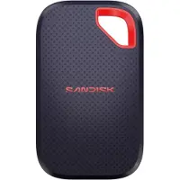 SanDisk Extreme Portable SSD (V3), 1 To, USB Type-C, USB 3.2 Gen 2x2, 2 000 Mo/s, 20 Gbit/s, Rouge, Bleu