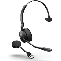 Jabra 9553-450-111 écouteur/casque Sans fil Arceau Bureau/Centre d'appels Noir, Titane