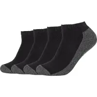 Camano Chaussettes gris foncé / orange clair / noir / blanc