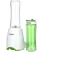 Severin SM 3735, mixeur pour smoothies, boîtier en plastique, 300 watts, récipient de 0,6 litre, gobelet avec couvercle à boire
