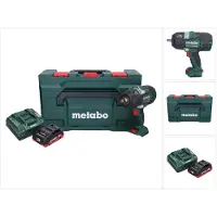 Metabo SSW 18 LTX 1450 BL Clé à choc sans fil 18 V 1450 Nm Brushless + 1x batterie 4,0 Ah + chargeur (Clé à chocs)