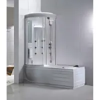 Xellanz Baignoire/douche Ibiza 170 x 85 x 218 cm gauche