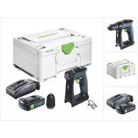 Festool CXS 18 Perceuse-visseuse sans fil 18 V 40 Nm Brushless + 1x batterie 3,0 Ah + chargeur + Systainer