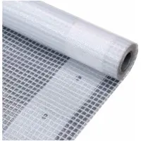 vidaXL Bâche de couverture Leno Blanc 1,5 x 5 m 260 g/m