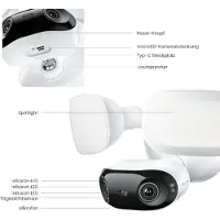 Reolink Caméra de surveillance connectée Elite Floodlight F751W extérieure Blanc