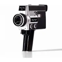 Campsnap Caméscope CS-8 Caméra vidéo Numérique Super 8 Noir
