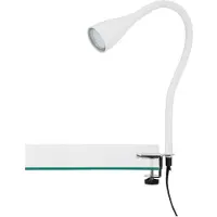 Briloner Lampe LED à pince, blanc, 1xLED/GU10/3W (250 lm, GU10)