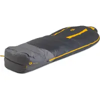 Nemo - Sac de couchage d'alpinisme - Sonic -20 Goodnight Gray/Torch - Taille Regular - Gris