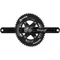 Rotor 2 In Power Sl Oval Crankset With Power Meter Argenté 172.5 mm / 50/34t