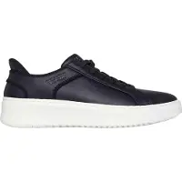 SKECHERS Sneakers 183177BLK in Black Duraleather / Mesh color size 44