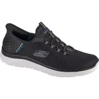 SKECHERS Baskets Haut de Gamme Homme Summits Noir