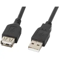 Lanberg Câble USB vers micro-USB 480 Mb/s noir
