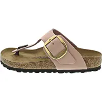 Birkenstock Séparateur d'orteils 'Gizeh Lenb' or / rosé / noir