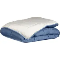 Toison D'or Microfibre CALGARY, 400g/m², Pétrole et mastic, 140x200cm