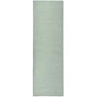 vidaXL Tapis à tissage plat d'extérieur 80x250 cm Turquoise