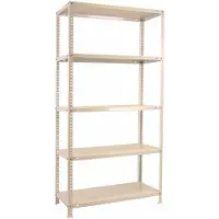 Simon Rack Étagère de Rangement - - 5 Niveaux - Capacité 75 kg - Métal - Dimensions 1800x800x400 mm