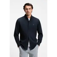 BOSS Chemise Regular à pointes boutonnées en twill de coton