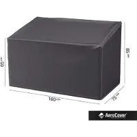 AeroCover Housse de Canapé de Jardin AeroCover Anthracite (160 x 75 x 65/85 cm)