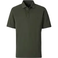 Casamoda Regular Fit Polo vert, Unicolore