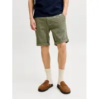 Jack & Jones Pantalon chino kaki / noir