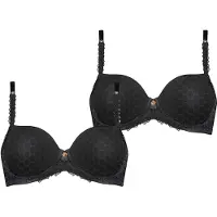 Triumph Soutien-gorge ' Azalea Florale ' noir