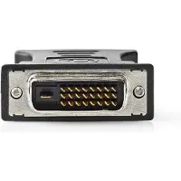 Nedis Adaptateur DVI | DVI-I 24+5 broches mâle | VGA femelle 15p | nickelé | droit | PVC | noir | boîte