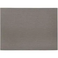 Mesapiu Placemat Canvaslook - Rechthoek - 33 x 45 cm - Charcoal - Set van 4 (ZZ0521 Charcoal) (4 pcs, 45 x 33 cm)