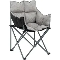 Bo Camp - Urban Outdoor - Chaise pliante - Montpellier - Gris