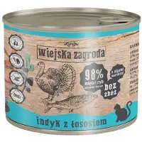 Wiejska zagroda Adult Kurczak z kaczką 12x200 g puszka dla kota