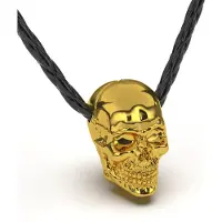 SERASAR Chaîne 'Skull' or