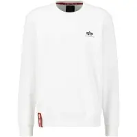Alpha industries Sweat-shirt 'Basic Small Logo' blanc