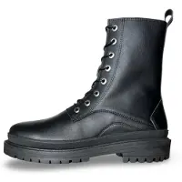 Nae Vegan Shoes Bottines à lacets noir