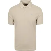Barbour Polo Piqué Beige