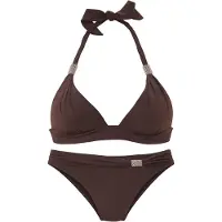 LASCANA Bikini brun foncé